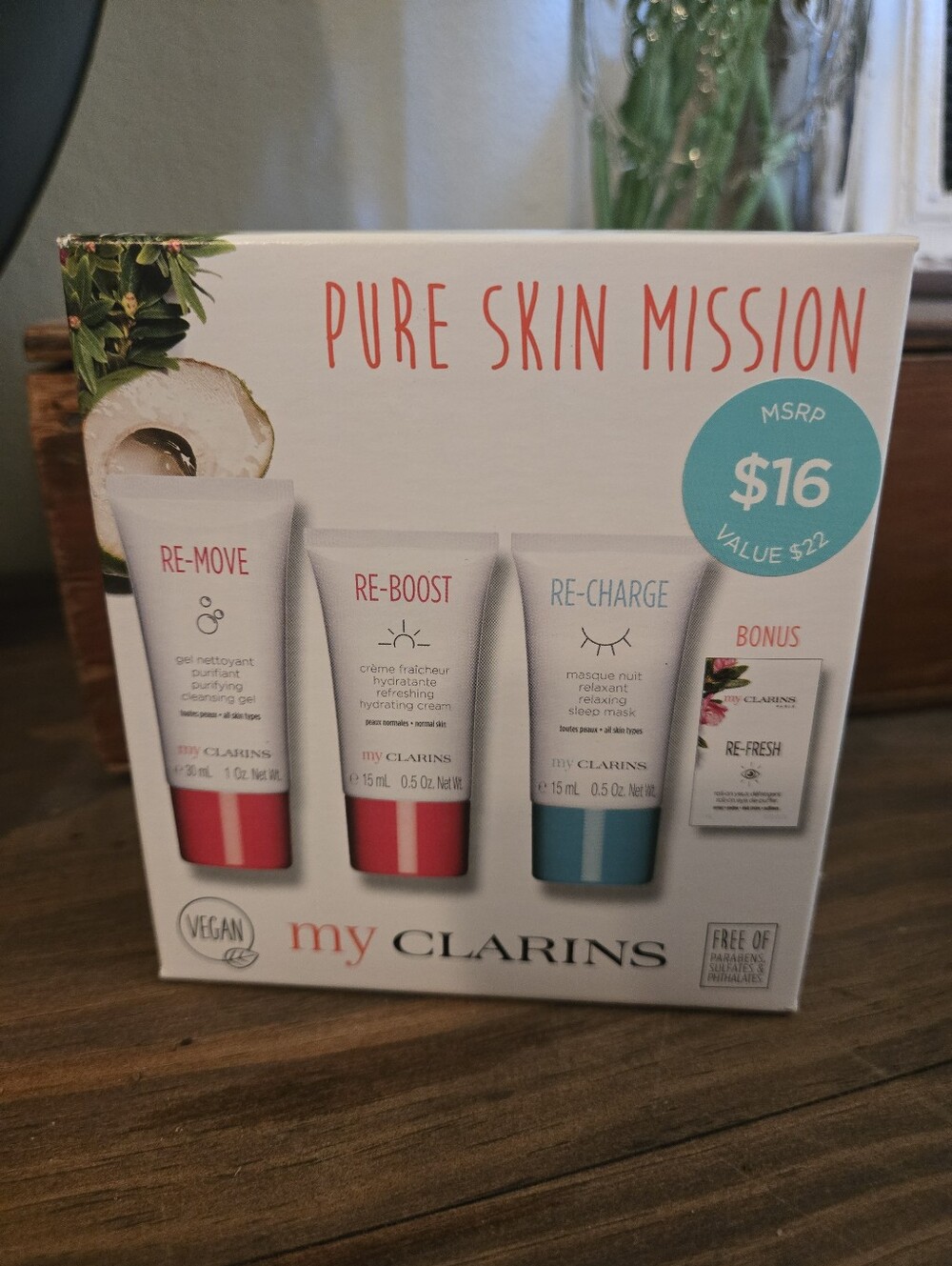 Clarins Pure Skin Mission Set